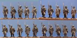 Confederate Infantry Marching - Shoulder Arms